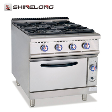 Better Design High Efficient Combustion Gas Range With 4 Burner & Oven CE Range Heater